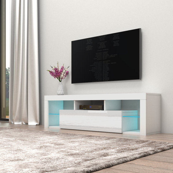 Orren Ellis Floating Milano TV Stand for TVs up to 70" & Reviews Wayfair
